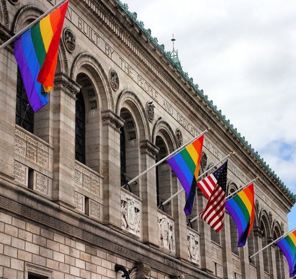 Boston gay pride flag raising reterimmo
